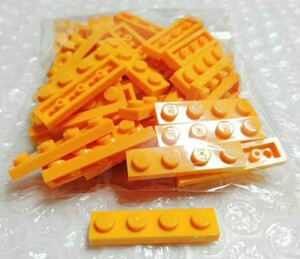 50個　1×4　プレート　LEGO　レゴ　未組み立て　未使用　パーツ　部品