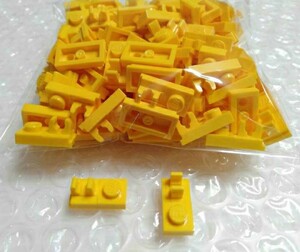 100個　1×2　黄色　LEGO　レゴ　未組み立て　未使用　パーツ　部品