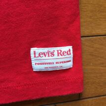 ★【 Levi's RED 】★ ルーズシルエット 刺繍プリントTシャツ★サイズ L★i-757_画像3