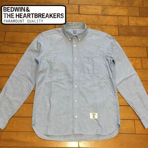 ★【 BEDWIN & THE HEARTBREAKERS 】★ OX ボタンダウンシャツ★サイズ1 ★i-761