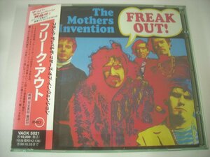 ■ 帯付CD 　ＦRANK ZAPPA & THE MOTHERS OF INVENTION / FREAK OUT! フランク・ザッパ 国内盤 ビデオアーツ VACK 5021 ◇r50331