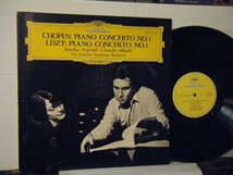 ▲LP マルタ・アルゲリッチ クラウディオ・アバド / CHOPIN ショパン ピアノ協奏曲第1番 国内盤 ポリドール MG2057◇r50409_画像1