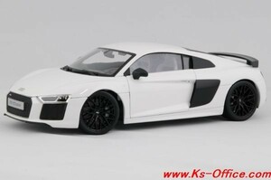 アウディ　Ｒ８ Ｖ１０ Ｐｌｕｓ(ホワイト)　1/18モデルカー/ミニカー