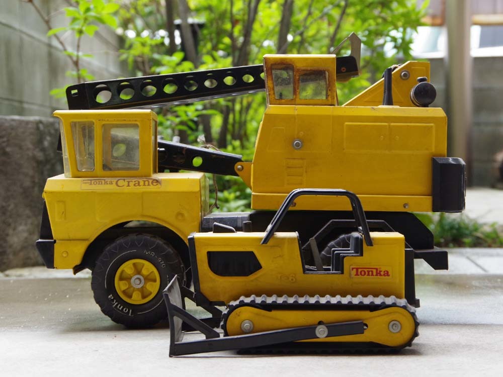 希少!ヴィンテージ ☆Tonka☆ブルドーザー☆重機 | www.hima.am