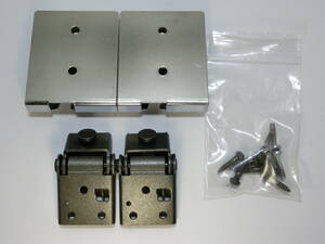 h504 postage 230 jpy (3) Hitachi Lo-D PS-38 attached hinge operation not yet verification HITACHI low ti record player parts Junk exhibition 