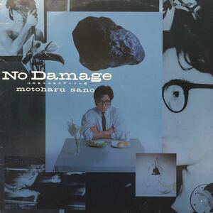 H LP 佐野元春 No Damage 見開きジャケット レコード 5点以上落札で送料無料