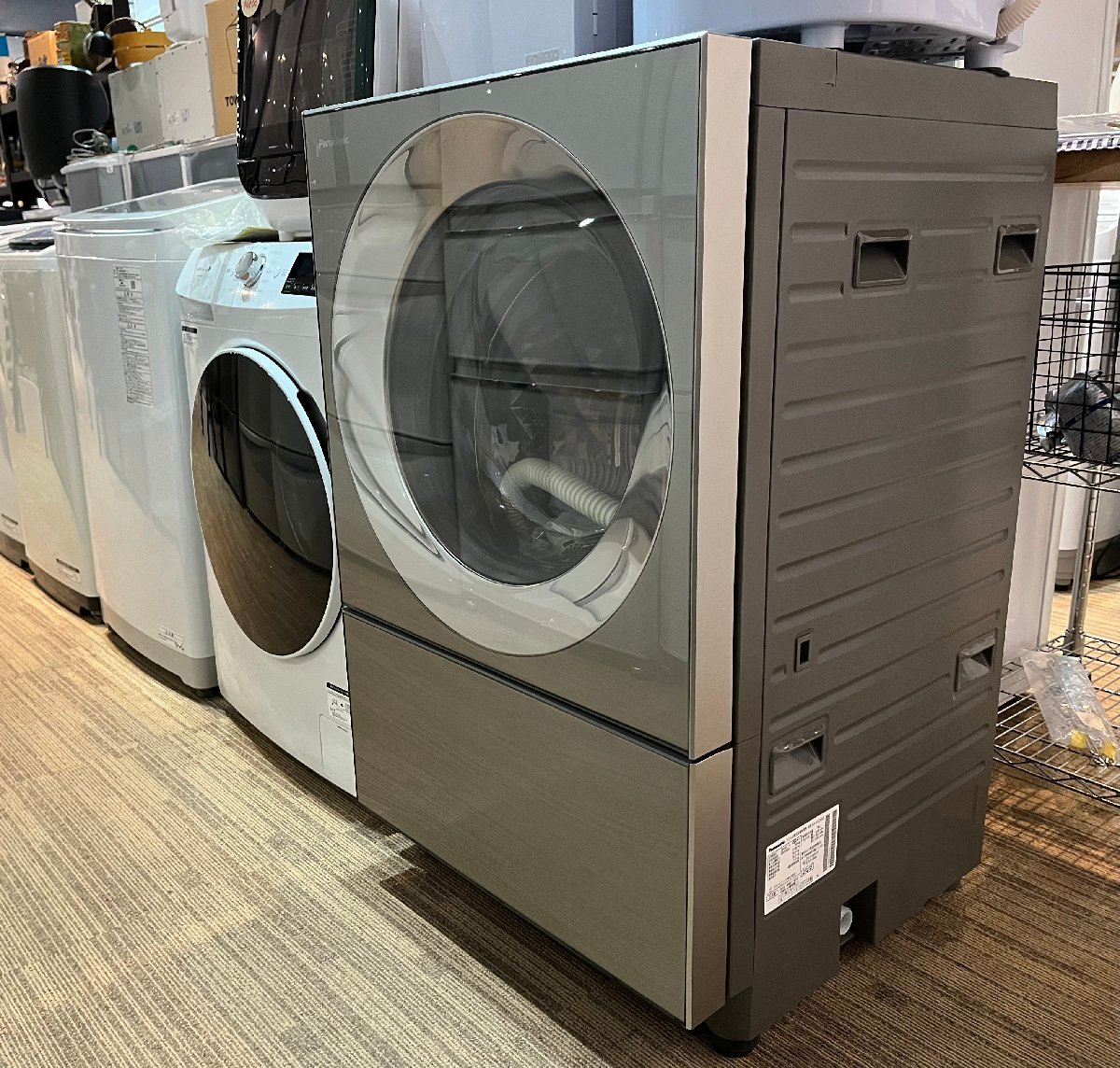 456取付無料!大人気東芝スタークリスタルドラム!おしゃれゴールド6kg