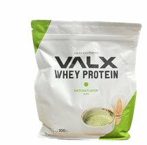 ■　未開封品 VALX WHEY PROTEIN MATCHA FLAVOR バルクス ホエイプロテイン 抹茶風味 1000ｇ 賞味期限 2024.10 ★_画像1