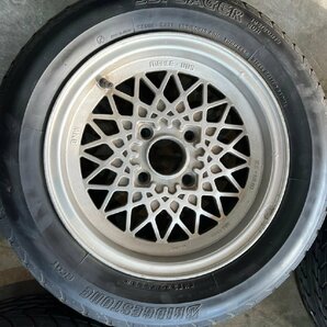 超激レア! お宝! 当時物! BMW 純正 MAHLE マーレー BBS ET18 E21 E30 320i 2002 36.11-202 363 KBA40120 タイヤ付! VW ゴルフ 札幌 T-1061の画像2