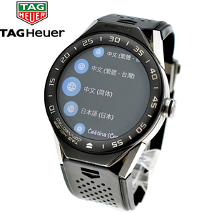 TAG HEUER タグホイヤー SBF8A8001 スマートウォッチ コネクテッド ラバー ブラック 腕時計