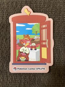  Pokemon center online Mini game seal sticker ho ge-ta