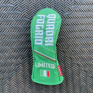 2021年モデル/限定品 BALDO バルド ヘッドカバー FW用/フェアウエイ用 QUADRI FOGRIO HEAD COVER VERDE ITALIANO【ヴェルデ】（グリーン）