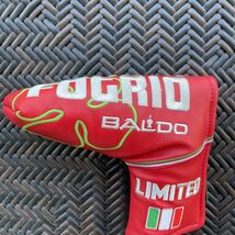 2021年モデル/限定品 BALDO バルド パターカバー/ピン型 QUADRI FOGRIO HEAD COVER VERDE ITALIANO■ROSSO ITALIANO【ロッソ】（レッド）_画像2