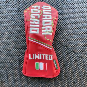 2021年モデル/限定品 BALDO バルド QUADRI FOGRIO HEAD COVERヘッドカバー 1w用/ドライバー用 ROSSO ITALIANO【ロッソ】（レッド）