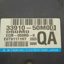 平成24年 モコ MG33S 純正 エンジンコンピューター ECU R06A 33910-50M00 中古 即決_画像4