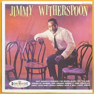 ▼名盤!ダブル洗浄済!★Jimmy Witherspoon(ジミー ウィザースプーン)『S.T.(Ain't Nobody's Business)』LP #60572