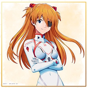 ◆ 惣流・アスカ・ラングレー惣流・アスカ・ラングレー プラグスーツ白 エヴァンゲリオン EVANGELION HEROINES Ｇ賞 描きおろし色紙 ◆