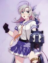 ◆ 劇場版 艦隊これくしょん 艦これ オリジナルクリアファイル ローソン限定 重巡 衣笠 ◆_画像3