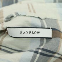 20SS★ BAYFLOW ベイフロー 春夏 半袖 オーバーサイズ★ チェック シャツ Sz.3　メンズ ビッグシルエット 　A3T04297_4#A_画像5