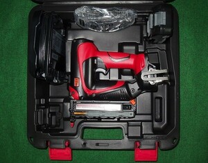 マックス TJ-35P4-BC/1825A 18V充電式ピンネイラ 本体+充電器+2.5Ah電池パックx1個+ケ－スセット 新品 TJ35P4 MAX