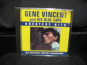 輸入盤CD/ジーン・ヴィンセントベスト盤/GENE VINCENT GREATEST HITSロカビリーロックンロールエルヴィスプレスリーエディコクラン
