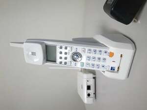 ■【☆美品☆】　saxa Wireless Net PhoneWX　コードレス　【WNP110(O)】　(17)■