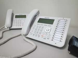 #Panasonic SIP telephone machine [KX-UT136N] 2 pcs (1)#