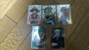 ONE PIECE ワンピース レトロ アニメ カード コレクション