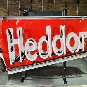 へドン Heddon ネオン 看板 照明 オールドルアー バナー ダイワ トップ道 ZEAL バス ザウルス バグリー ボーマー ラパラ メガバス ハーレーの画像7