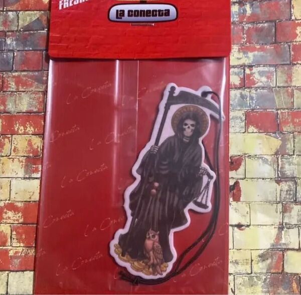 【海外輸入Air Freshener】SANTA MUERTE IN BLACK