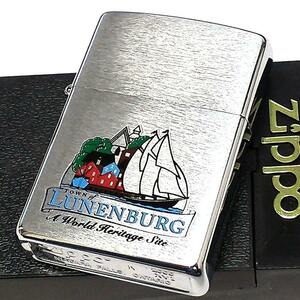 ZIPPO ライター カナダ製 2000年製 ルーネンバーグ オンタリオ製 廃盤 レアジッポ ビンテージ 珍しい ヴィンテージ 絶版 未使用品 シルバー