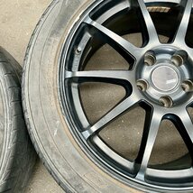 タイヤ付き社外ホイール4本セット　TANABE SSR GTV02(タナベ)　マットブラック　18×8 1/2J　+40　114.3　5穴　235/50R18_画像8