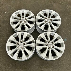 純正ホイール4本セット　アルファード　ANH20W　シルバー　18×7 1/2J　+45　114.3　5穴