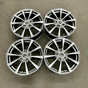 社外ホイール4本セット　HOT STUFF Exceeder E03(ホットスタッフ エクシーダー)　17×7J　+55　114.3　5穴