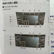 取扱説明書　ナビゲーションシステム　エクストレイル　T32　T00NA-4BA0A　2013年11月　2014年05月_画像3