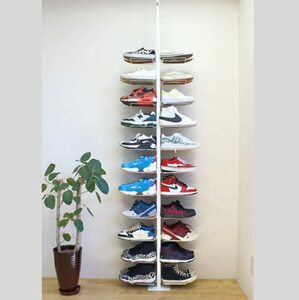  convenience commodity .. trim shoes rack storage shoes box shelves .. trim stick white Stella NEXT