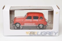 ノレブ 1/54 ルノー キャトル エステレルレッド 1966 NOREV RENAULT R4L ESTEREL RED 310940_画像4