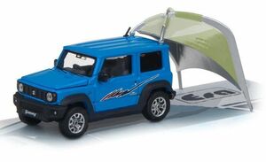 エラカー 1/64 スズキ ジムニー シエラ ブルー テント付き EraCAR JIMNY Revival Style 限定品 ミニカー