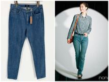 新木優子さん着用 未使用 A.P.C. HIGH STANDARD JEANS WASH アーペーセー ハイスタンダードジーンズ 28 L相当 テーパードデニム パンツ_画像1