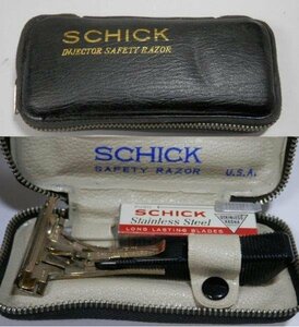 Schick 古いアメリカ製剃刀 替え刃付 レターパックプラス可 0412V11G