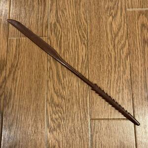  free shipping US Vintage letter opener wood wooden long type 