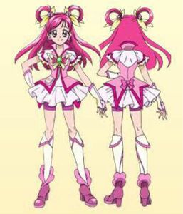 プリキュア5gogo★キュアドリーム衣装型紙