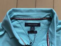 （新品）トミーヒルフィガー （Tommy Hilfiger） メンズ　レギュラーフィットストレッチ　ロゴ入り半袖ポロシャツ　Sサイズ_画像3