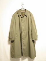 1980's〜90's Vintage made in Germany balmacaan coat BURBERRY ステンカラーコート Aquascutum 英国製 Burberrys_画像1