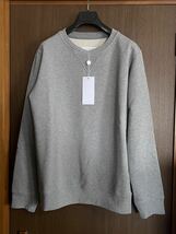 50新品 メゾンマルジェラ クラシック レギュラー スウェット シャツ 22SS size 50 L Maison Margiela 10 メンズ 長袖 トレーナー グレー_画像1