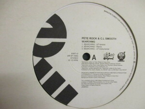 Pete Rock & C.L.Smooth ： Searching 12'' c/w We Specialize (( CLSmooth CL Smooth / 落札5点で送料無料