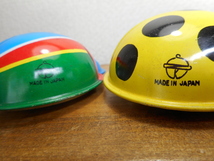 昭和レトロ　ブリキ　てんとう虫　テントウムシ　日本製　２個　ビンテージ　昭和玩具_画像9