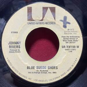 ◆USorg7”s!◆JOHNNY RIVERS◆BLUE SUEDE SHOES◆
