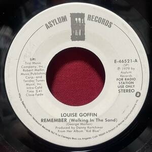 ◆US7”PROMO!◆LOUISE GOFFIN◆REMEMBER(WALKING IN THE SAND)◆