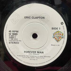 ◆UKorg7”s!◆ERIC CLAPTON◆FOREVER MAN◆